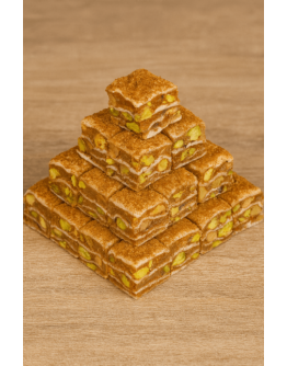 Baklava Lokum Lotus Kremalı Fıstıklı